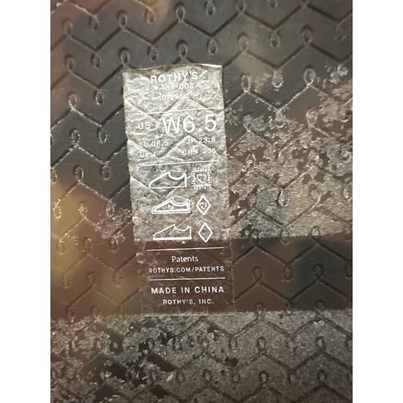 Rothy's The Lightweight Wedge Sandal Cardamom Size 6.5 New - Picture 6 of 7